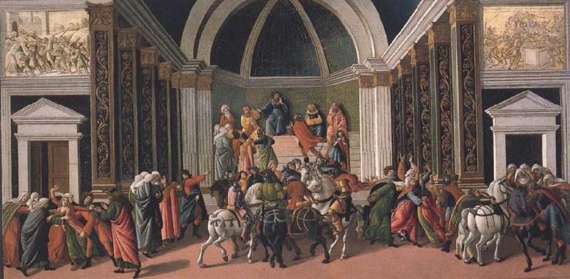 Sandro Botticelli Stories of Virginia